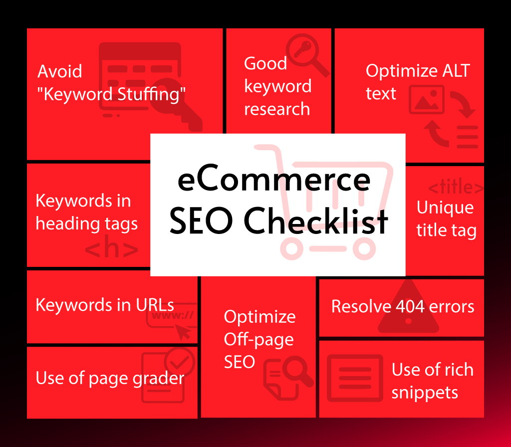 eCommerce SEO Checklist | eCommerce SEO Guide
